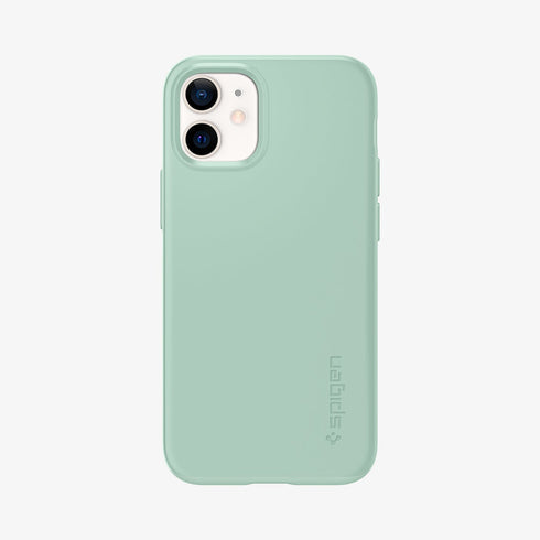 ACS01612 - iPhone 12 Pro Max Case Thin Fit in black showing the back